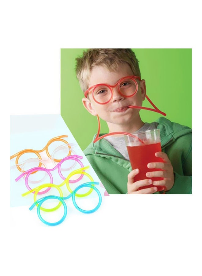 Fun Eyeglasses Eyewear Straw Orange 15x2x2cm - Image 4